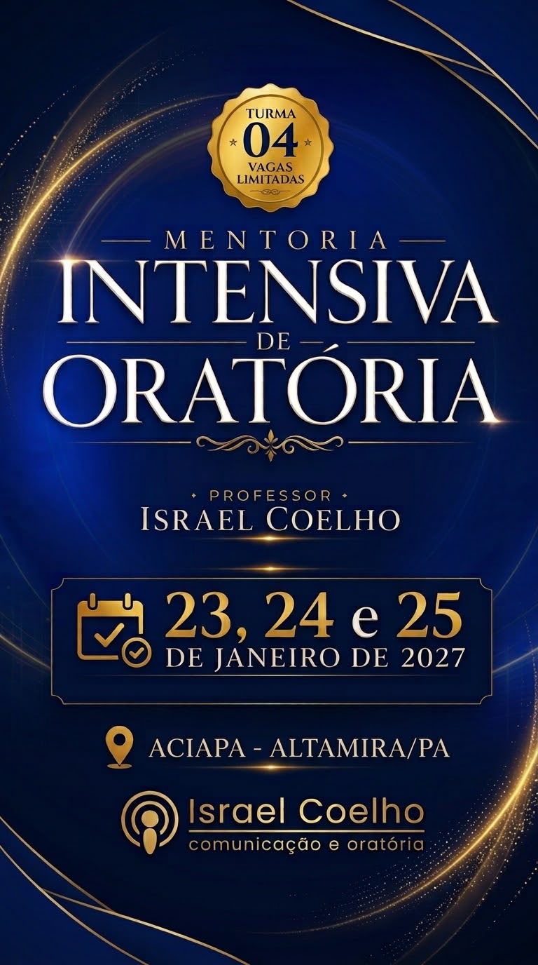 Mentoria Intensiva de Oratória — Israel Coelho